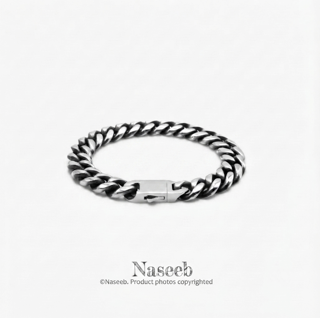 Signature Titanium Bracelet - Silver Edition