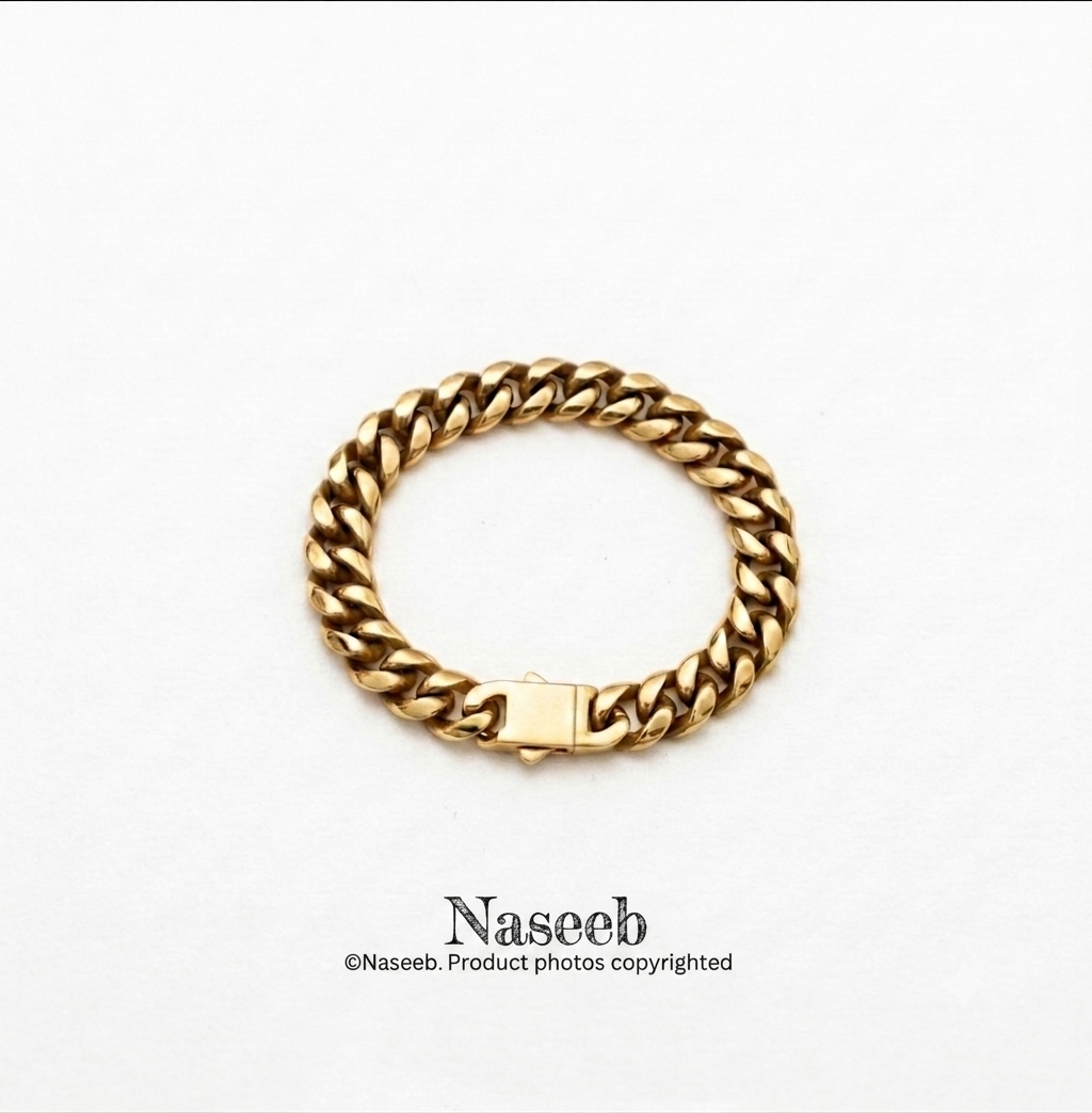 Signature Titanium Bracelet - Gold Edition