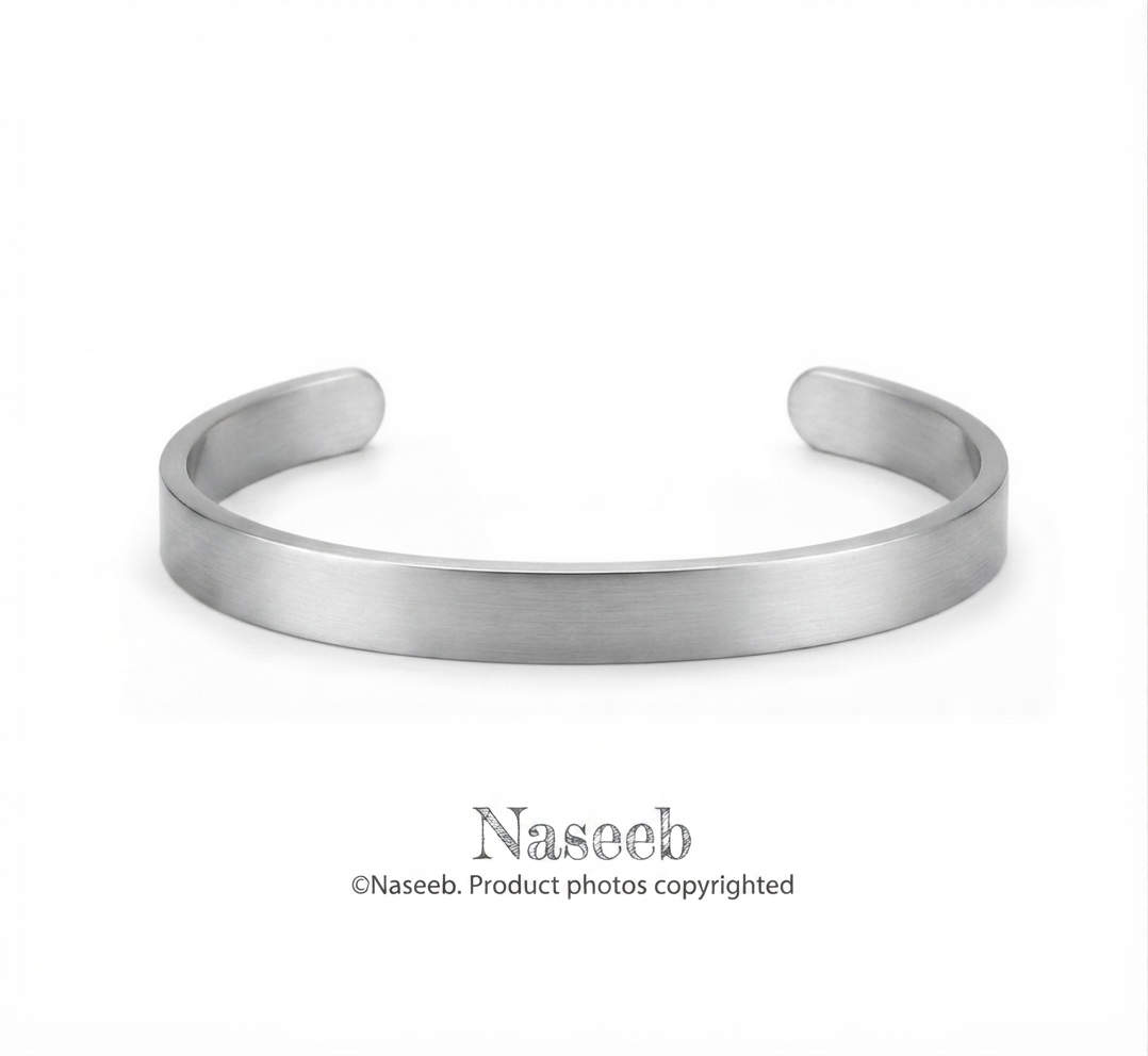 Minimalist Solid Cuff Bracelet