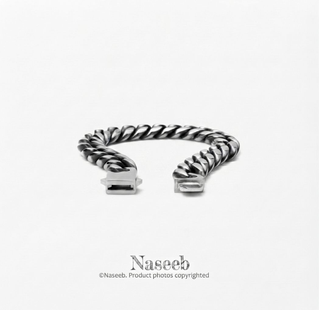 Signature Titanium Bracelet - Silver Edition