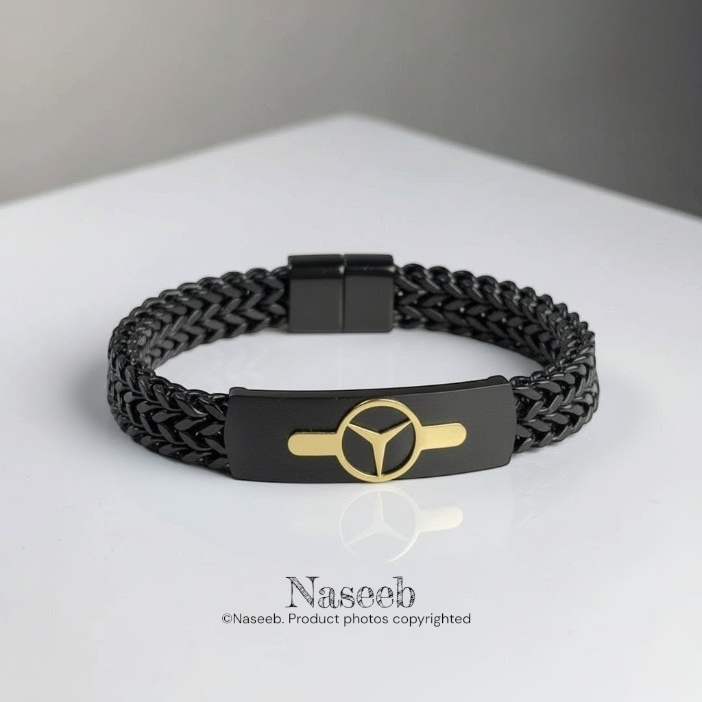 Mercedes Benz Bracelet - Black Edition