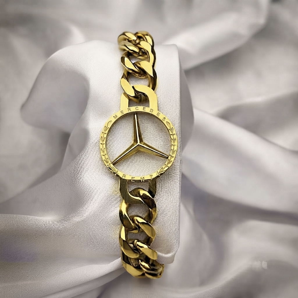 Mercedes Cuban Bracelet