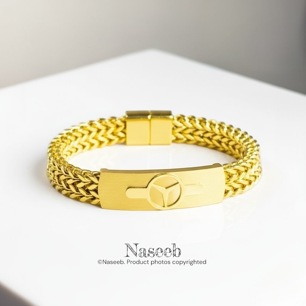 Mercedes Benz Bracelet - Golden Edition