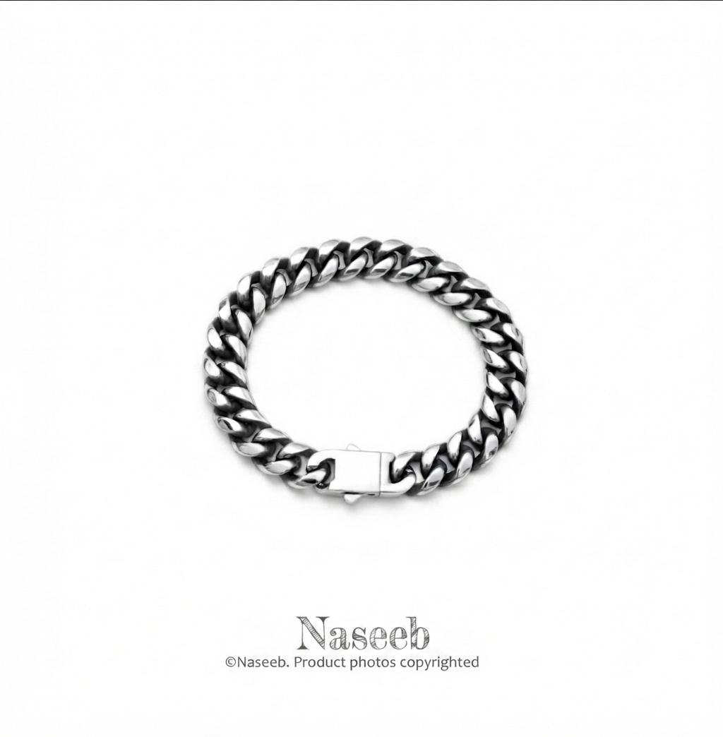 Signature Titanium Bracelet - Silver Edition