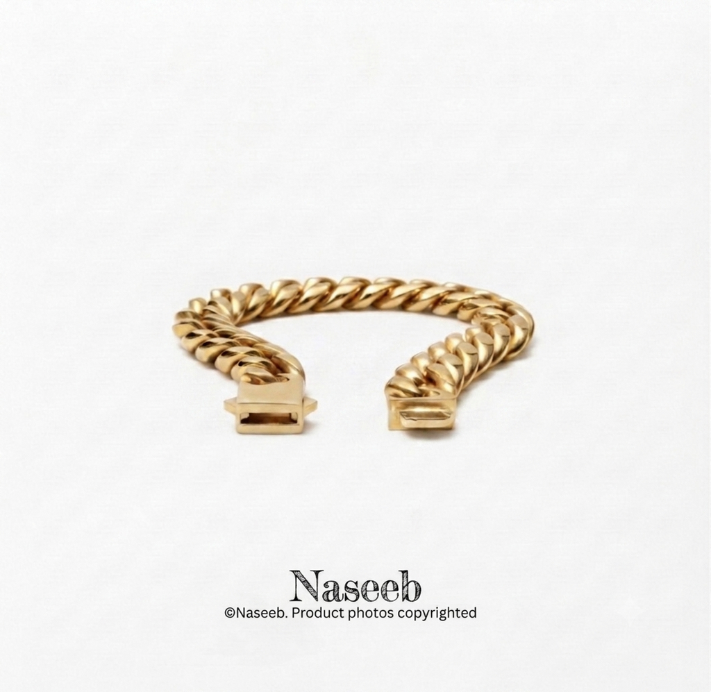 Signature Titanium Bracelet - Gold Edition