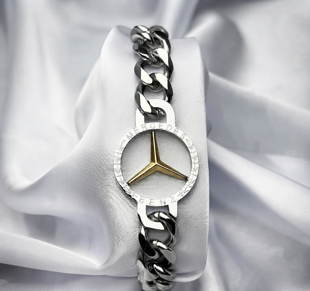 Mercedes Cuban Bracelet