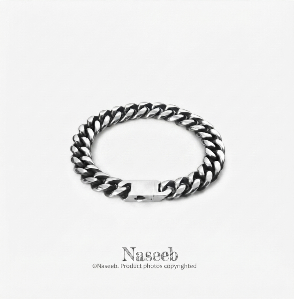 Signature Titanium Bracelet - Silver Edition